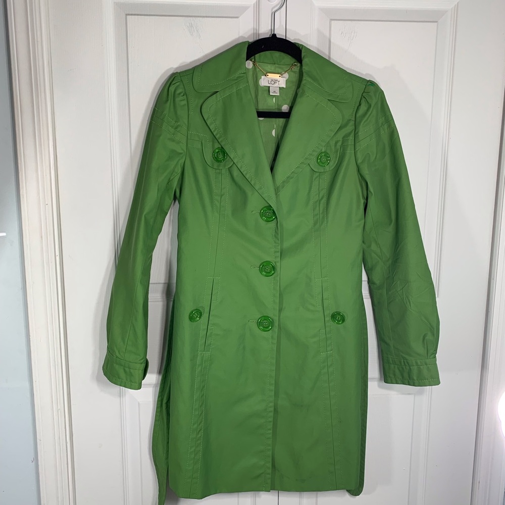Ann Taylor Loft Trench Coat - Picture 4 of 7